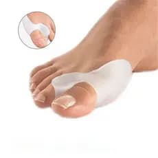 Protetor De Joanete Corretor Ortopédico de Silicone Gel Par Pés Hallux Valgus Ortopedico Dedo
