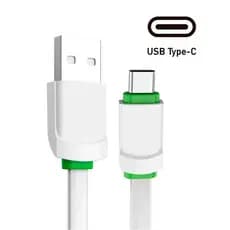 Cabo Carregador Usb Celular Tipo C Android Turbo Reforçado LEHMOX