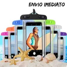 Capa Impermeável De Celular Para Mergulho A Prova D'Agua Transparente Universal