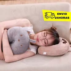 Travesseiro Pescoço Para Viagem Confortável Almofada De Descanso
