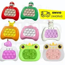 Brinquedo Pop It Eletrônico Anti Stress Quick Push Bolhas De Empurrar
