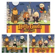 Livro de Colorir Harry Goods o Mais novo lançamento (ENVIO IMEDIATO 1 DIA)  Capa dura I Folha acetato I folhas grossas