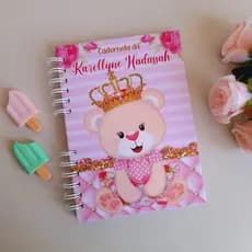 Caderneta de Vacina Personalizada Vários  temas Menino e Menina | Capa dura | Vacinação