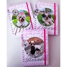 Caderneta de vacinação Cachorro ou gato personalizada é completa