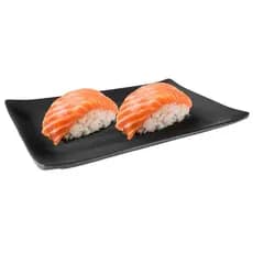 LYOR TRAVESSA PARA SUSHI TÓQUIO DE MELAMINA COR PRETO 24,5CM X 16,5CM X2,5CM