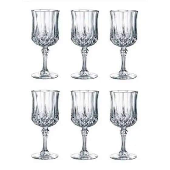 CONJUNTO 6 TAÇAS PARA LICOR VIDRO DIAMANTE 50ML LYOR