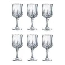 CONJUNTO 6 TAÇAS PARA LICOR VIDRO DIAMANTE 50ML LYOR