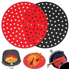 TAPETE DE SILICONE PARA FRITADEIRA ELÉTRICA ART HOUSE 19,5CM