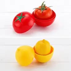 Pote Organizador de Legumes Geladeira Cebola Pimentão Alho Tomate