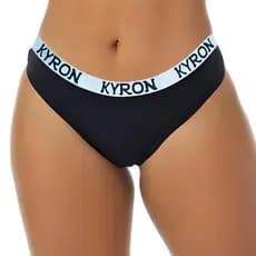 Kit 8 Calcinha De Algodão Com Cós Alto Kyron Tanga De Cotton