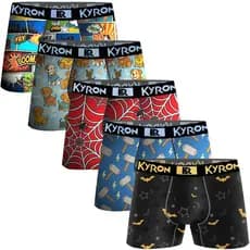 Kit 15 Cueca Box Boxer Infantil Kyron de Microfibra
