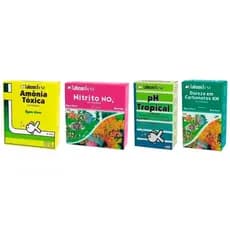 Labcon Kit Teste Para Aquário Doce Amonia Nitrito Ph Kh