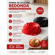 Forma de Silicone  para bolo,pudins e sobremesas espiral, baillarine ,Molde antiaderente,resistente a calor