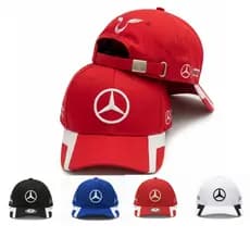 Boné Mercedes Bens F1 Feminino Masculino Ajuste Petronas Strapback