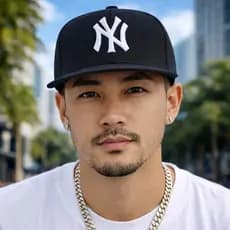 Boné NY New York Aba Reta ou Curva Unissex Strapback Blogueira Feminino e Masculino Snapback