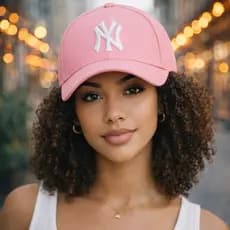 Boné NY New York Beisebol Retrô Bordado Unissex Algodão Regulagem Macio Estiloso