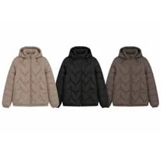 Jaqueta Puffer unisex cores