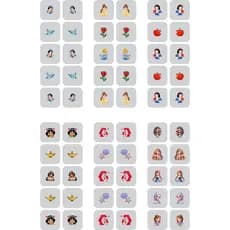 480 Adesivos De Unha Infantil Criança Princesas Disney Ursinho Flores Lindo Qualidade Película 3D