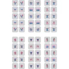 480 Adesivos Para Unha Infantil Personagens Criança Pelicula 3D Nail Art Design Manicure