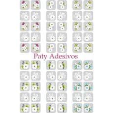 Adesivos De Unha Flores Coloridas Artes  Pelicula 3D Nail Designer Exclusiva Tecnologia Ultra HD
