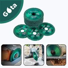 6 Em 1 Disco De Corte Com Diamante Lâmina De Serra Multifuncional 100mm Ultra Fino Para Azulejo Cerâmico PVC