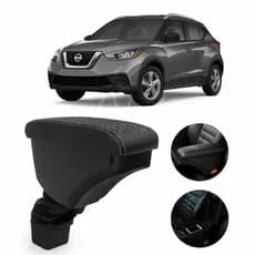 Apoio de Braço Nissan Kicks 2016 a 2025 Console Central C/ Porta Objetos Premium Fácil Encaixe