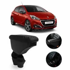 Apoio de Braço Peugeot 208 2013 a 2020 Console Central C/ Porta Objetos Premium Fácil Encaixe