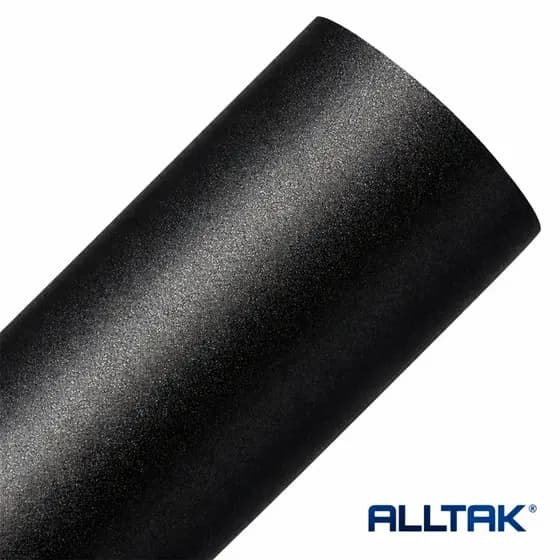 Adesivo Envelopamento Automotivo Jateado Preto Fosco Jateado Black Alltak