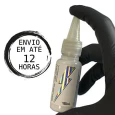 Tinta branca 15ml Electric ink Tatuagem Ghost white