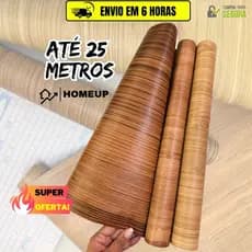 Papel de Parede Madeira Adesivo Amadeirado Freijó Textura Carvalho Cumaru Para Porta Sala Quarto Autocolante Luxo