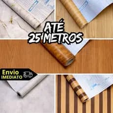 Papel de Parede Marmorizado Adesivo Mármore Dourado Texturizado 25 Metros Autocolante Sala Quarto Escritório