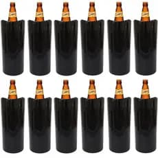 PORTA GARRAFA LITRO KIT 12 UNIDADES TÉRMICO CAMISINHA CERVEJA 1 LITRO ISOPOR