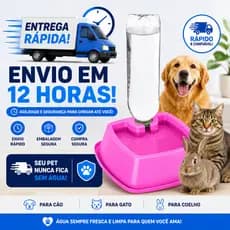 Bebedouro Automático Anti formiga 900ml Para Cães e Gatos