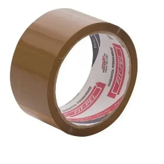 FITA ADESIVA LARGA MARROM 48mm X 45m TIPO DUREX