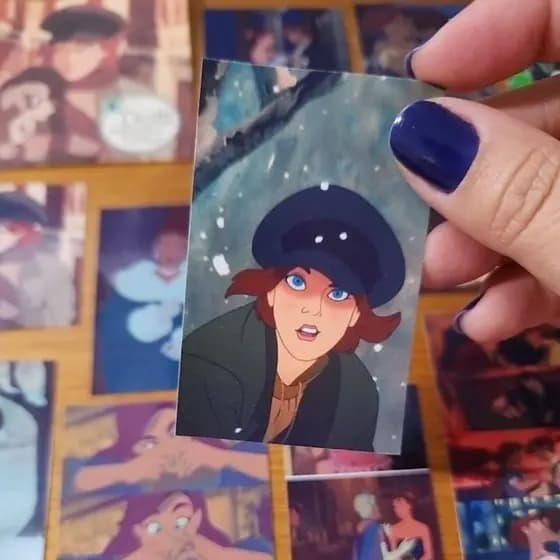 Adesivo do filme Anastasia para cadernos, Journal e Scrapbook