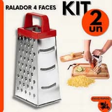 Raladores Prático E Fácil de Aço 4 Faces Inoxidável Multifuncional Legumes Queijos
