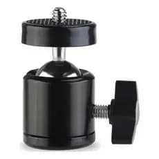 Adaptador Ballhead Para Tripe Ring Light Pedestal 1/4 tripod
