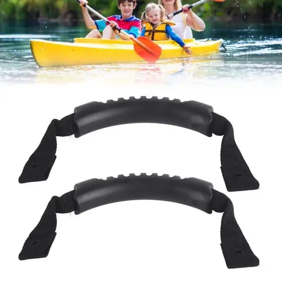 outdoor_sports.br 2 PCS Canoa Handle Substituição Kayak Carry Handles Acessório para Barcos Mala Bagagem