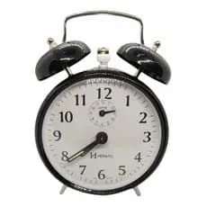 Relogio Despertador Mecanico Retro - Herweg 2208