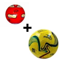 KIT Bola de Futebol de Campo + Bola de Futebol Infantil