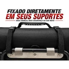 Alforge 30L Premium para Moto Instalação Direta nos Suportes