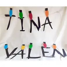 Festa Stranger Things Varal de Letras Personalizado com o Nome Envio Rápido