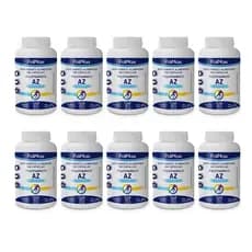 Kit 10 Polimais Polivitamínico Multivitamínico A-Z C/600 Cápsulas Nutriex