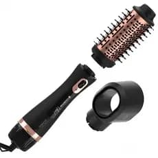 Escova Secadora UAU ESC-800 Modela Alisadora Uau 4 em 1 Cabelo Curtos Longo 1200w Sem Frizz 3 Velocid Iônica - BIVOLT