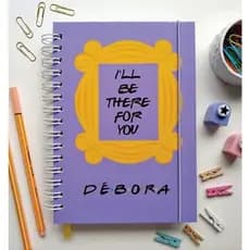 Agenda Friends 2027 atualizada - com nome na capa