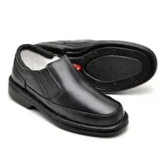 Sapato Social Confortavel Anti Stress em couro legitimo sapato macio