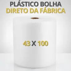 Plástico Bolha 43x100m Bobina Rolo 100 Metros E-commerce Bolha Mudança Proteção Transporte
