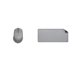 KIT MOUSE LOGITECH M280 SEM FIO CINZA + MOUSE PAD DESK MAT CINZA 300X700MM