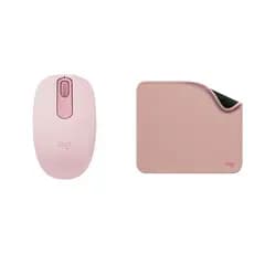 MOUSE LOGITECH M196 SEM FIO BLUETOOTH ROSA + MOUSE PAD LOGITECH STUDIO SERIES ROSA