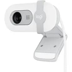 WEBCAM LOGITECH BRIO 100 CONEXÃO USB FULL HD 1080P 30FPS BRANCO